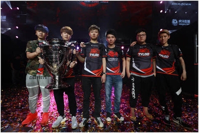 CSL2016總決賽完美落幕 TYLOO戰隊勇奪桂冠，書寫中國電競新篇章